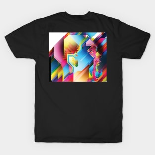 Polygon Portrait T-Shirt